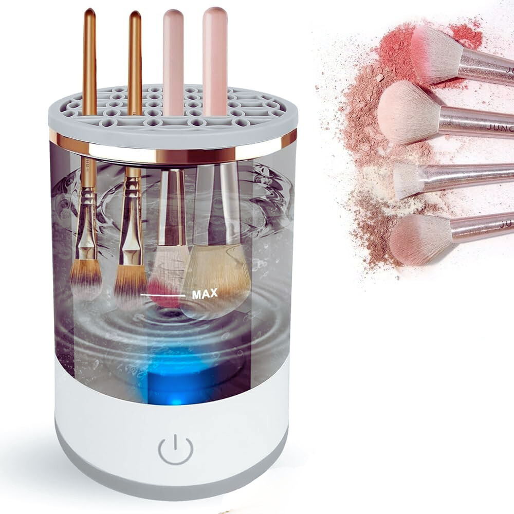 Electric Makeup Brush Cleaner, Machine For Deep Cleaning All Types Of Brushes